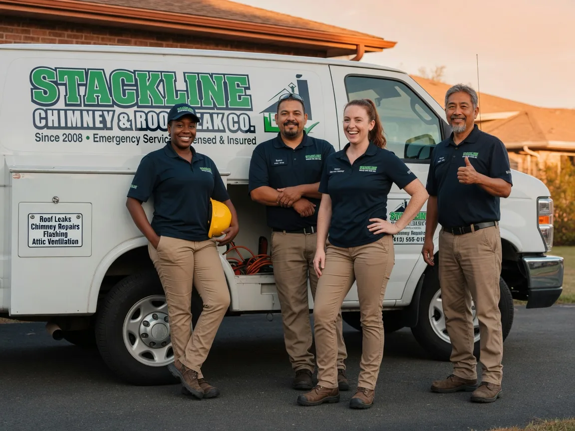 Chimney flashing repair company in Midland, OR